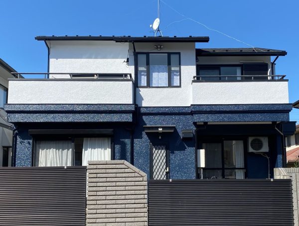 印西市高花 屋根カバー工法・モルタル外壁塗装（アスファルトシングル/無機UVコート）