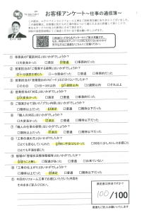 習志野市藤崎 築15年一戸建ての屋根外壁塗装工事を行ったお客様の声