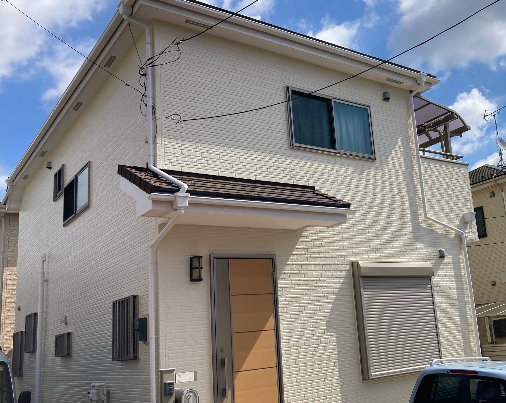 外壁塗装工事後