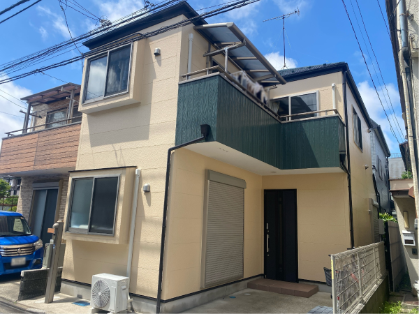 【千葉県船橋市習志野台】築17年のお住まいを無機ハイブリッド塗料で屋根外壁塗装|K様邸
